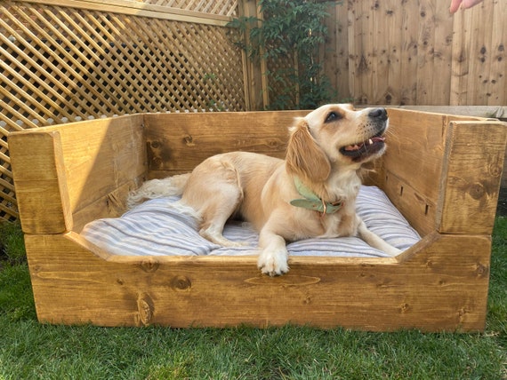 Custom built dog beds clearance