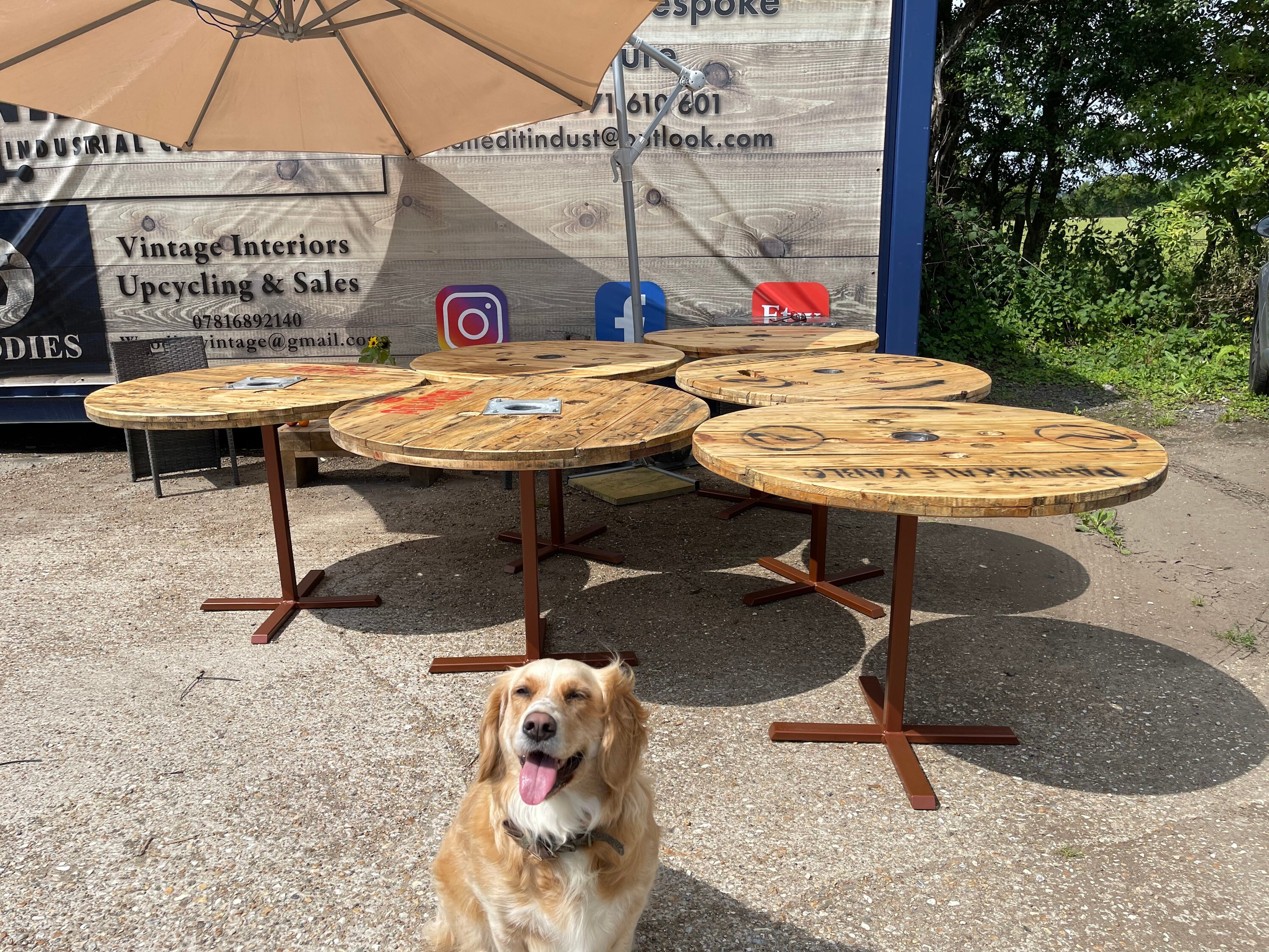 Cable Drum Tables Etsy UK