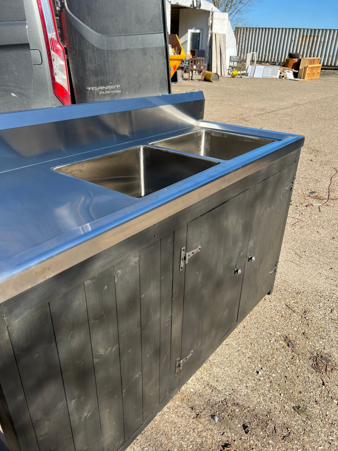 Commercial Rustic Kitchen Sink Unit - Etsy UK