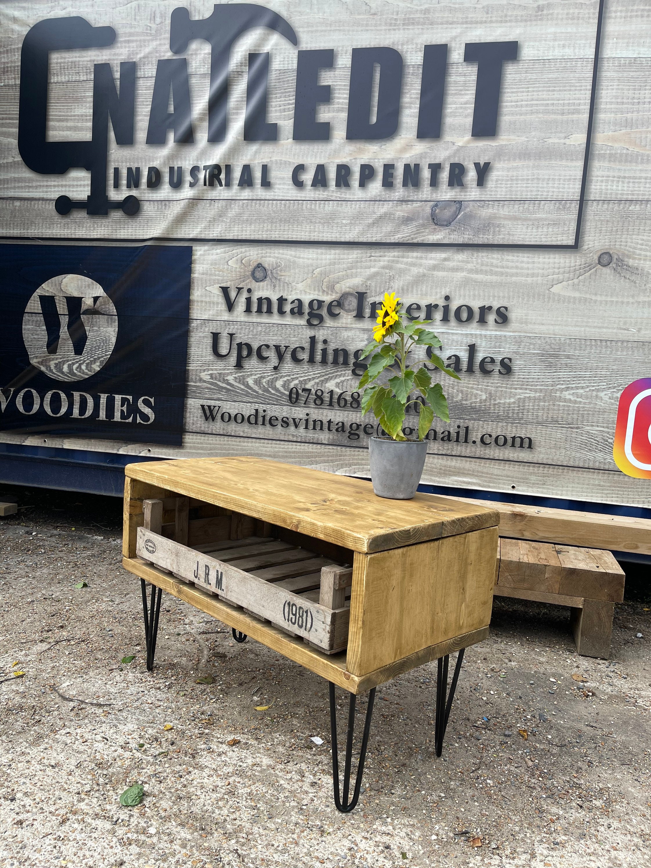 Rustic Coffee or Tv Stand Etsy UK