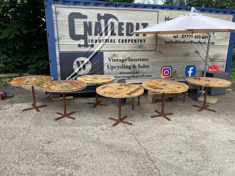 Cable Drum Tables Etsy UK