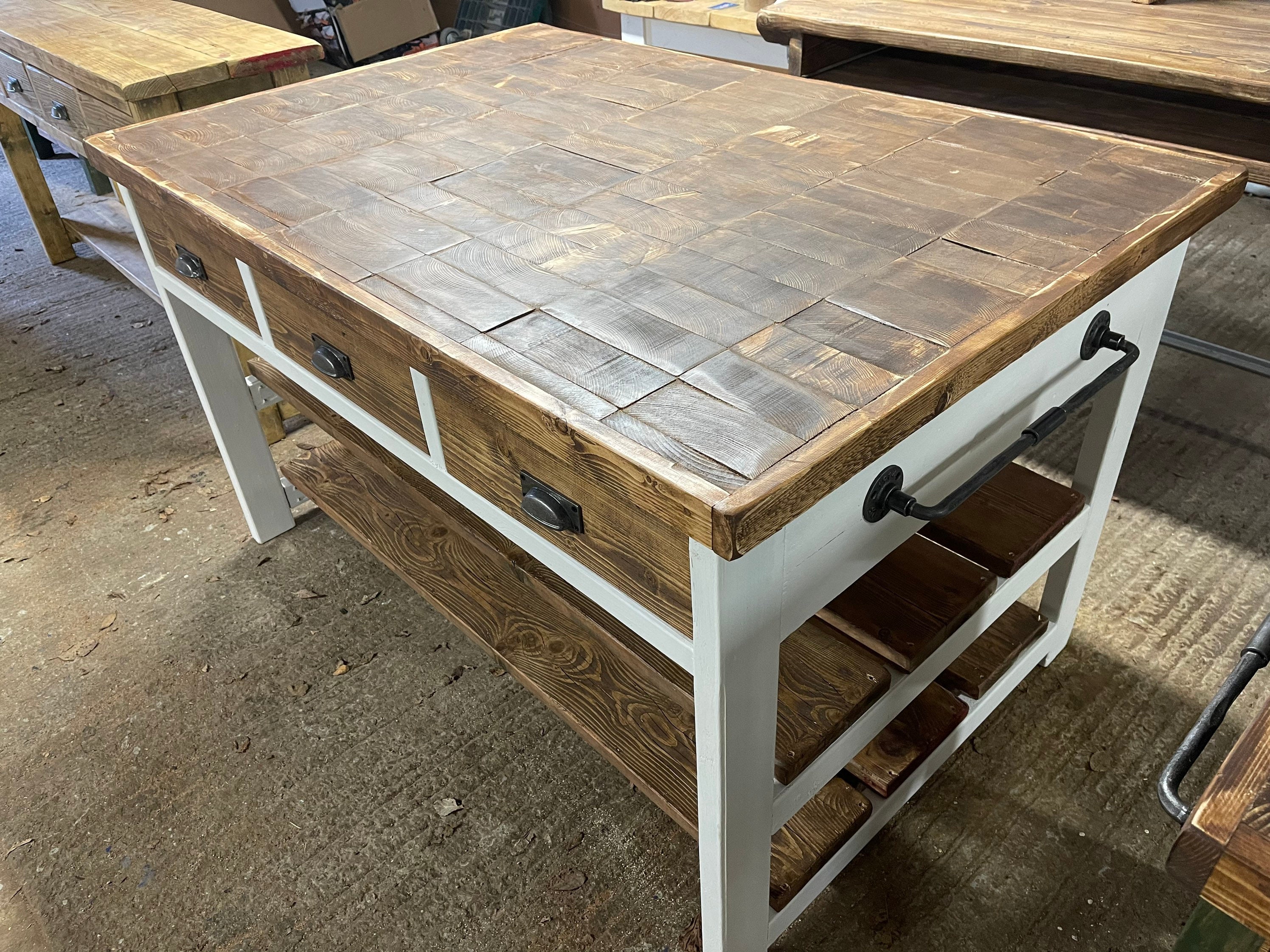 Large Bespoke Kitchen Islands Etsy UK