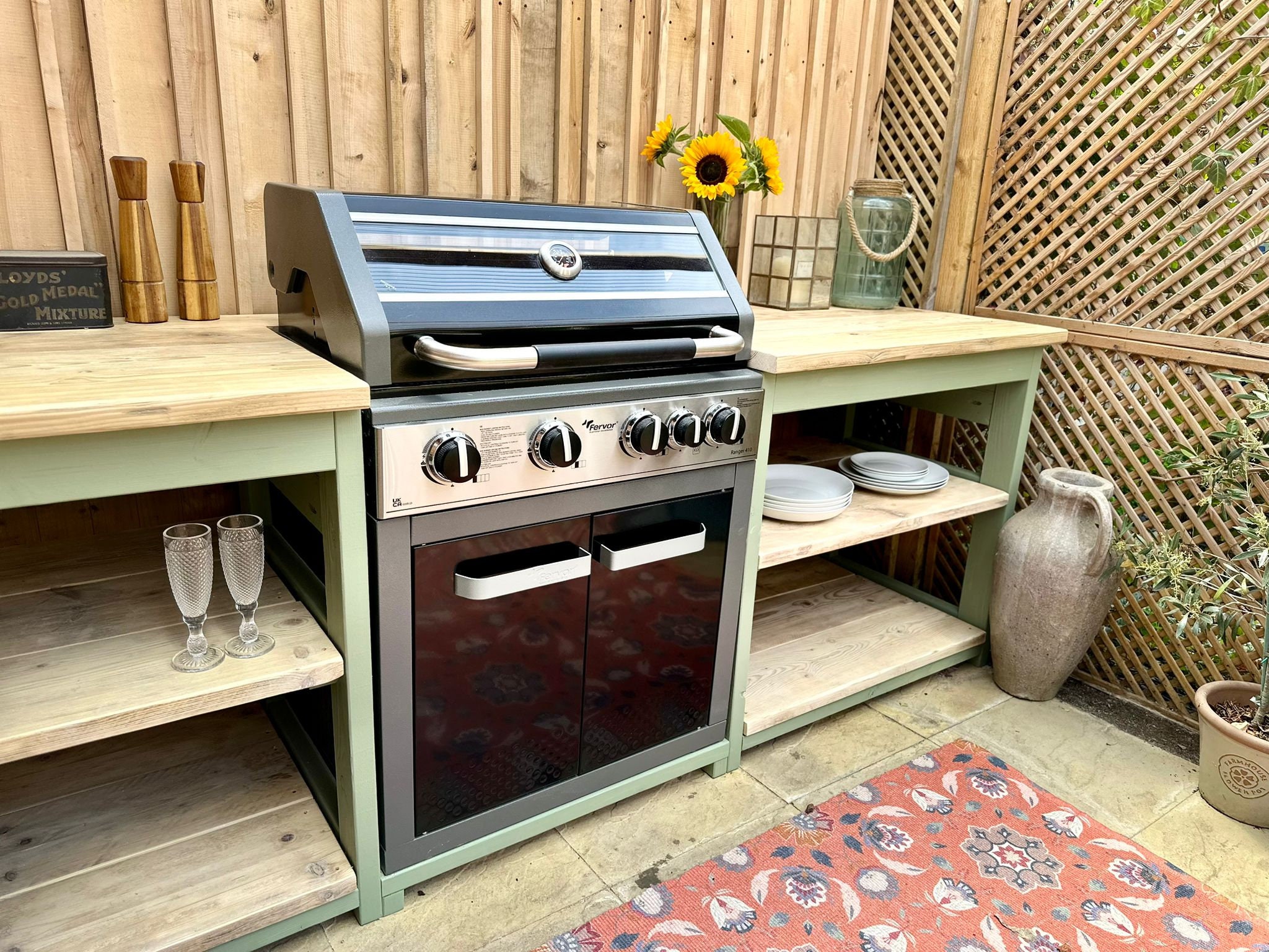 Outdoor Bbq Kitchen - Etsy UK