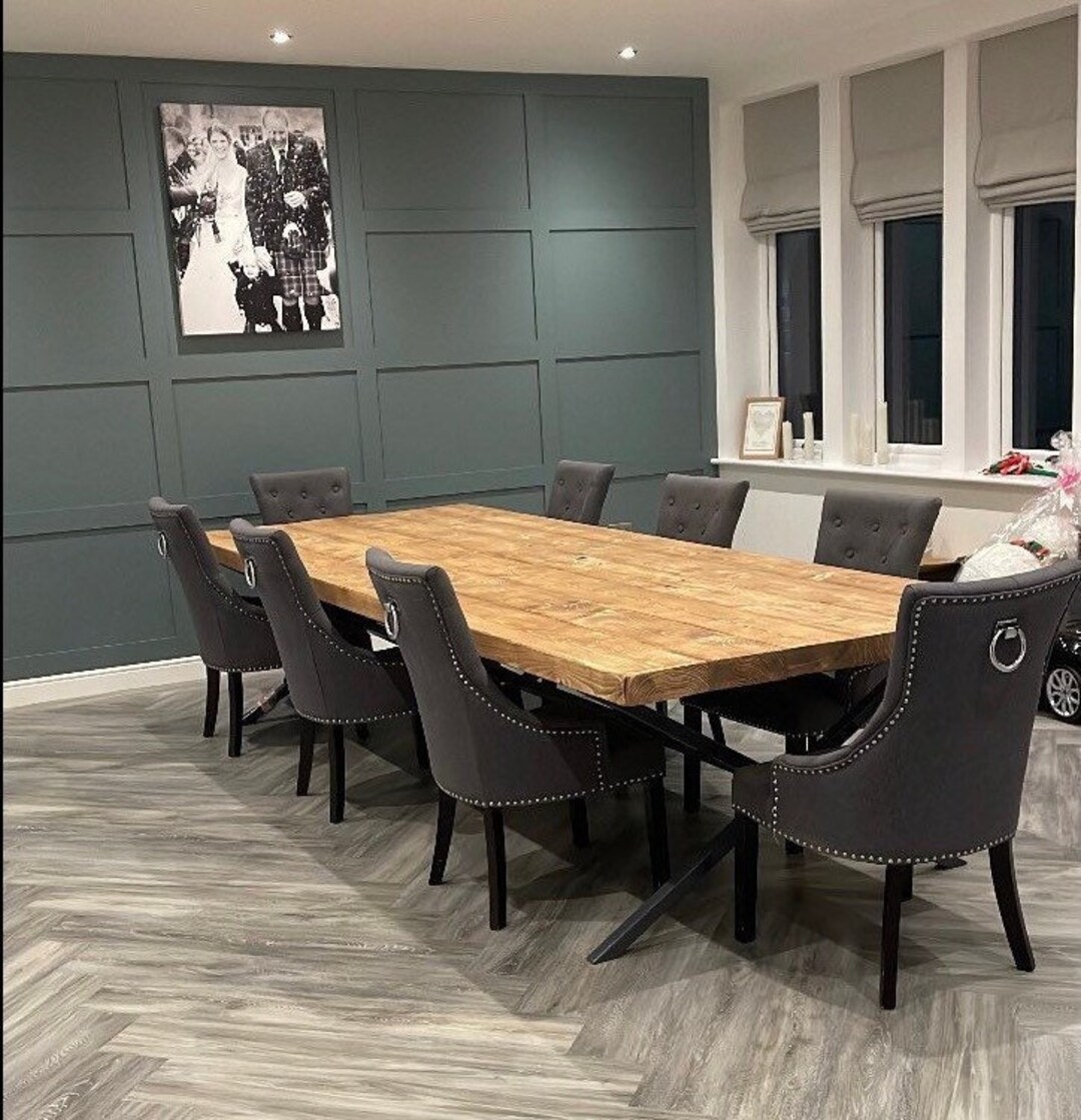 Extra Large Dining Tables Etsy