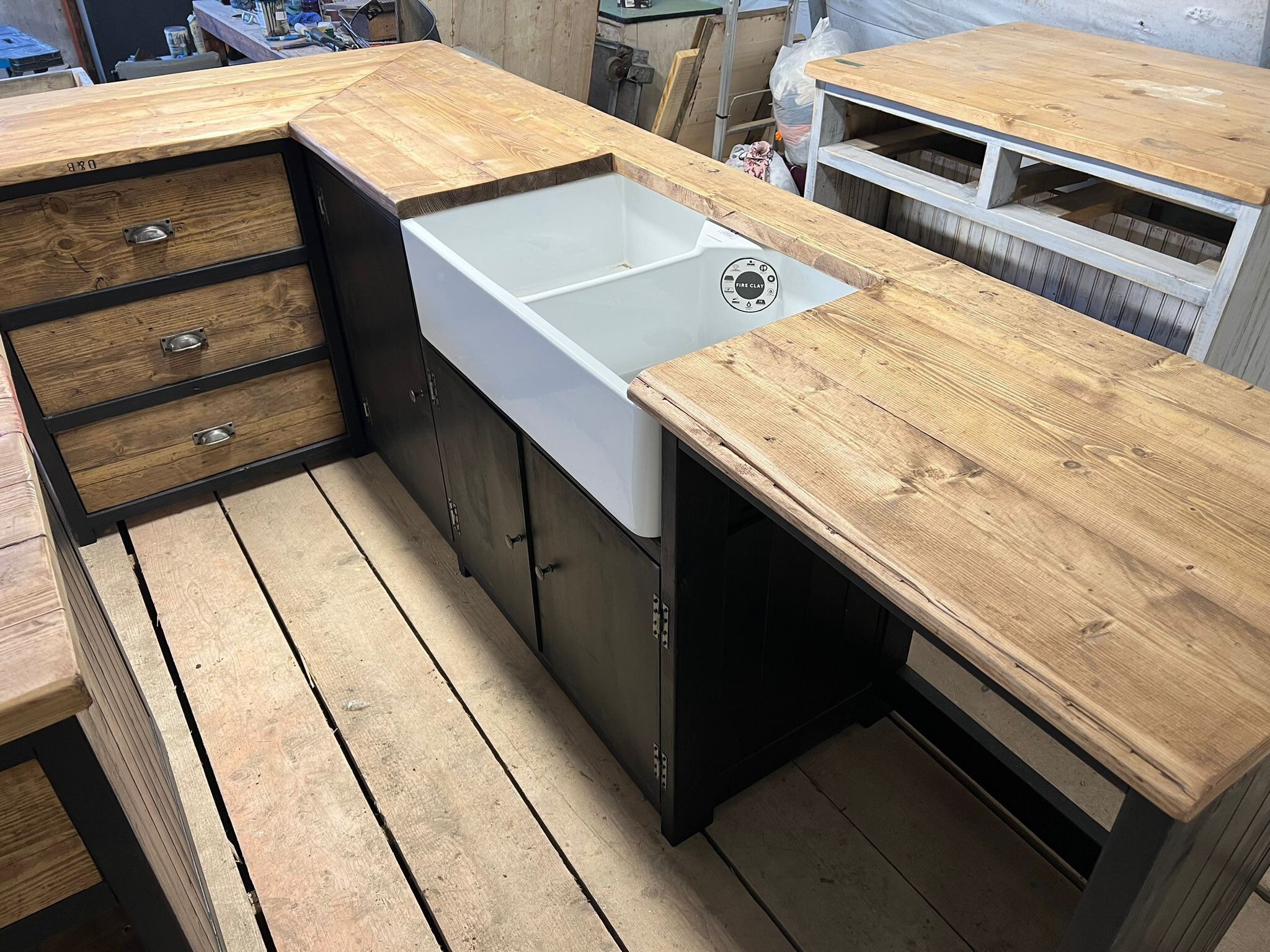 Double Set Up Full Kitchen Set up Double Sink - Etsy UK