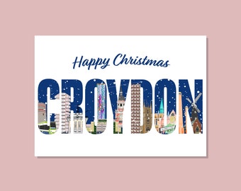 Croydon Card, Happy Christmas Croydon, Croydon Christmas Gift
