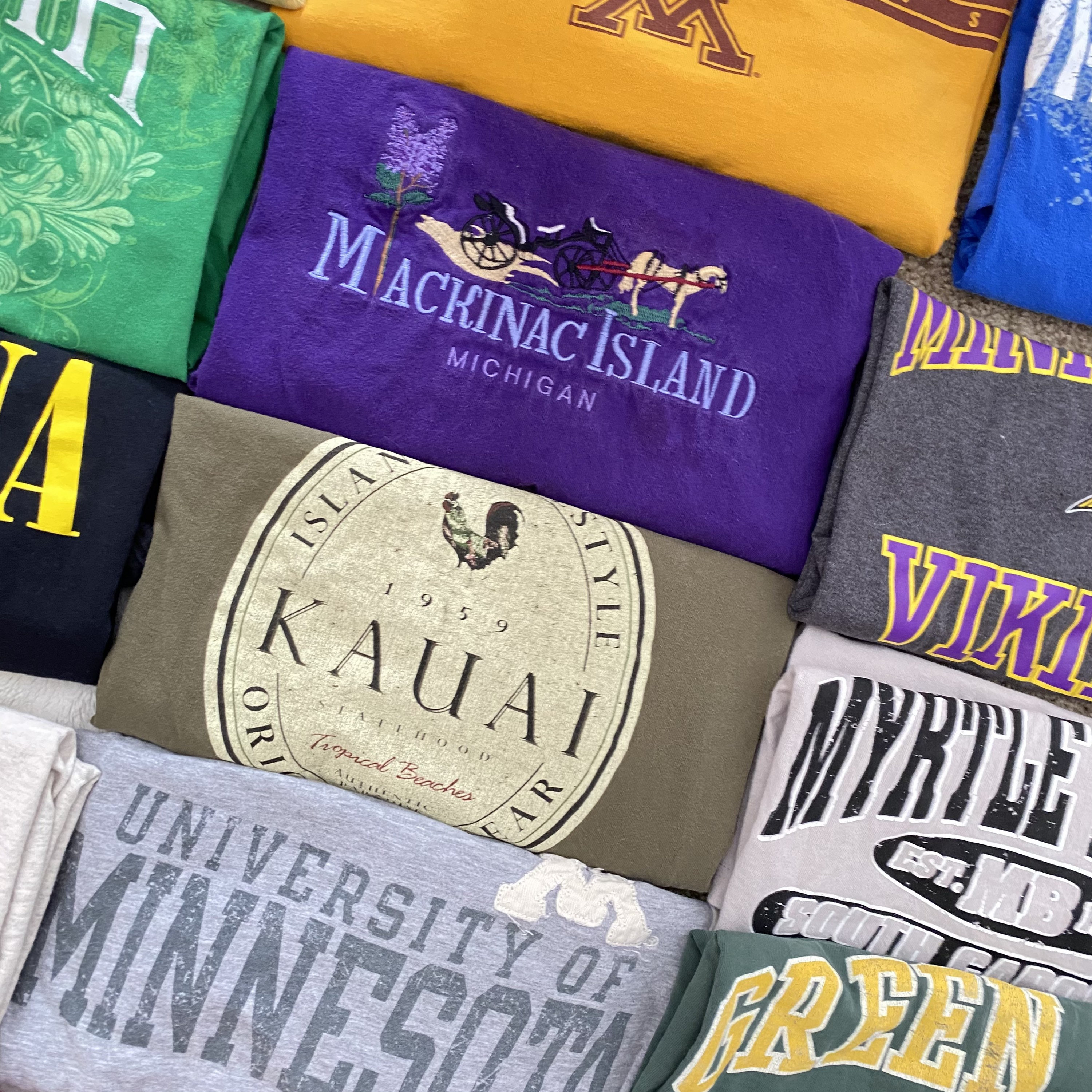 random thrifted shirts
