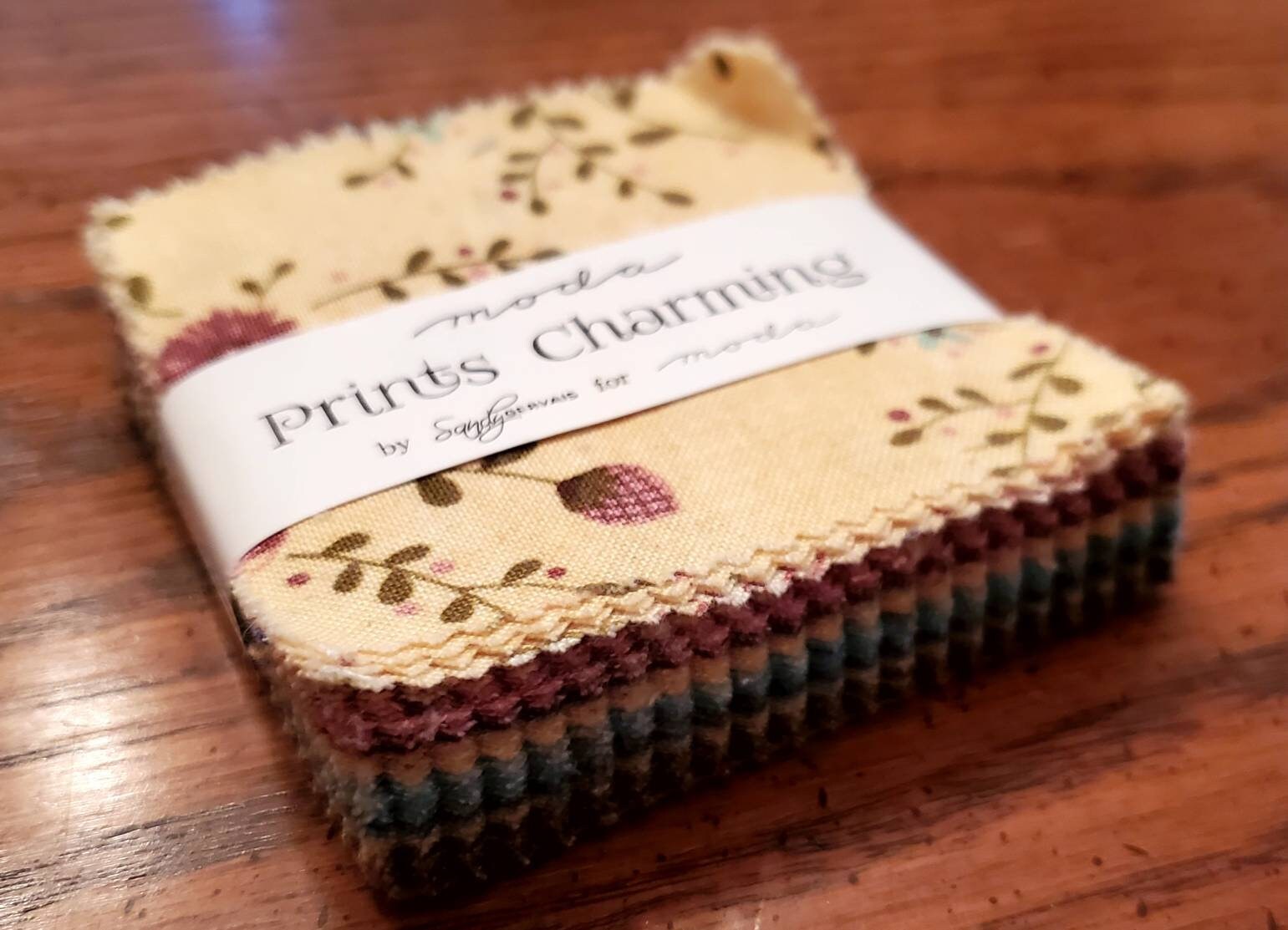 Prints Charming by Sandy Gervais for Moda Mini Charm Pack - Etsy