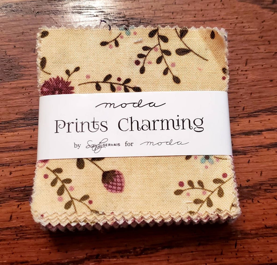 Prints Charming by Sandy Gervais for Moda Mini Charm Pack - Etsy