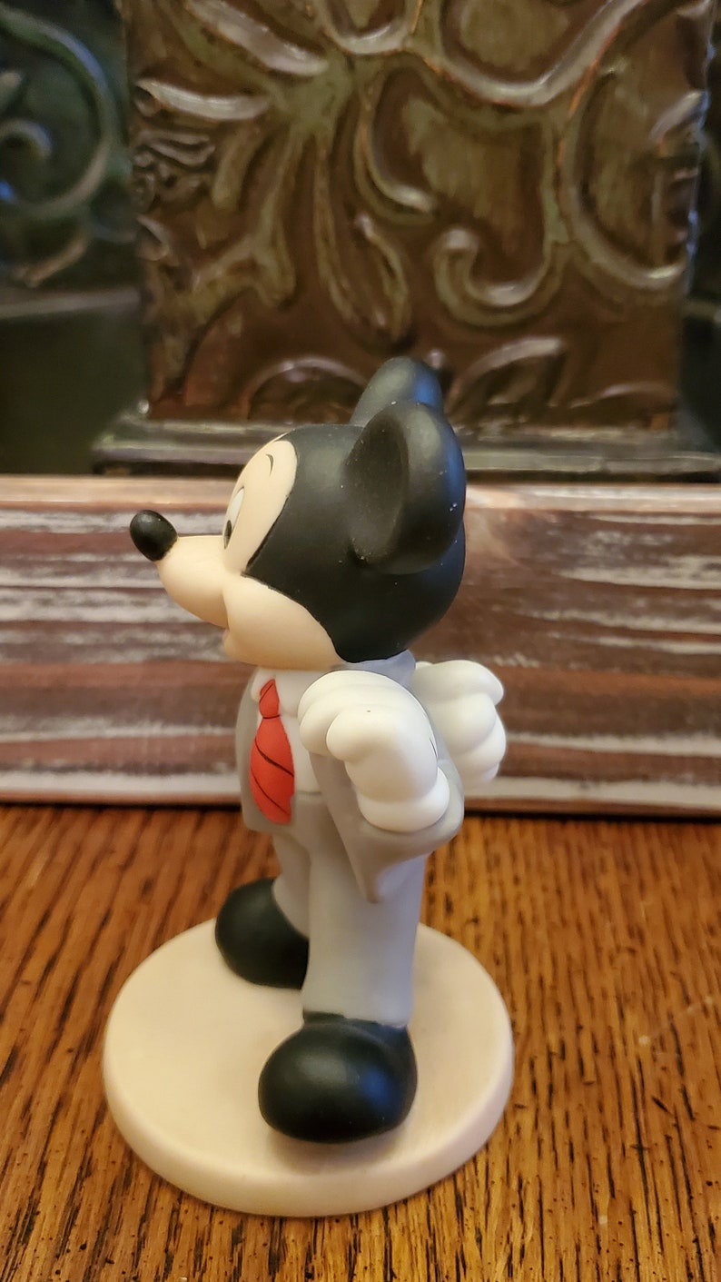 Mickey Mouse Businessman Figurine Vintage Walt Disney World Collectible Sri Lanka bild 3