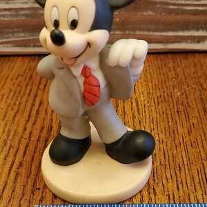 Mickey Mouse Businessman Figurine Vintage Walt Disney World Collectible Sri Lanka bild 7
