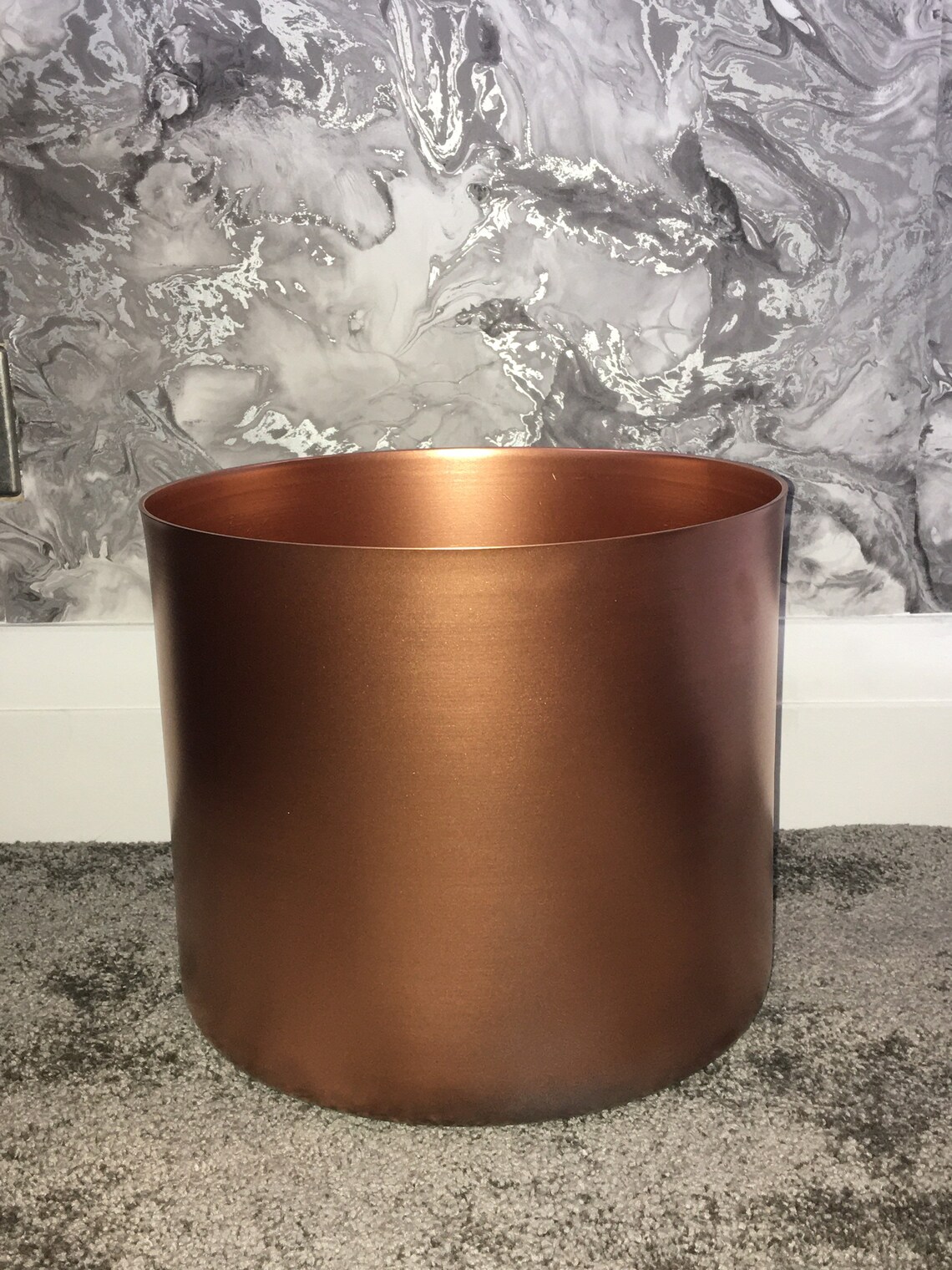 Contemporary Planter / Large Copper Plant Pot Large / Etsy UK