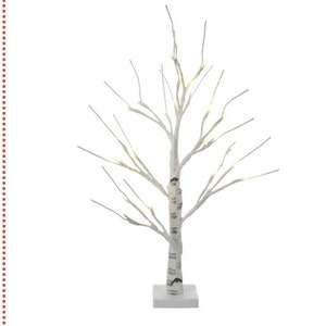 white birch twig tree brown birch twig tree  60cm battery operated Easter tree