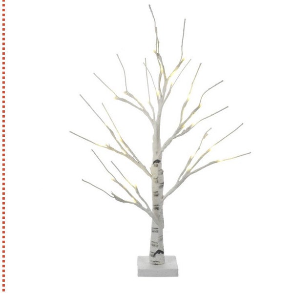 white birch twig tree brown birch twig tree  60cm battery operated Easter tree