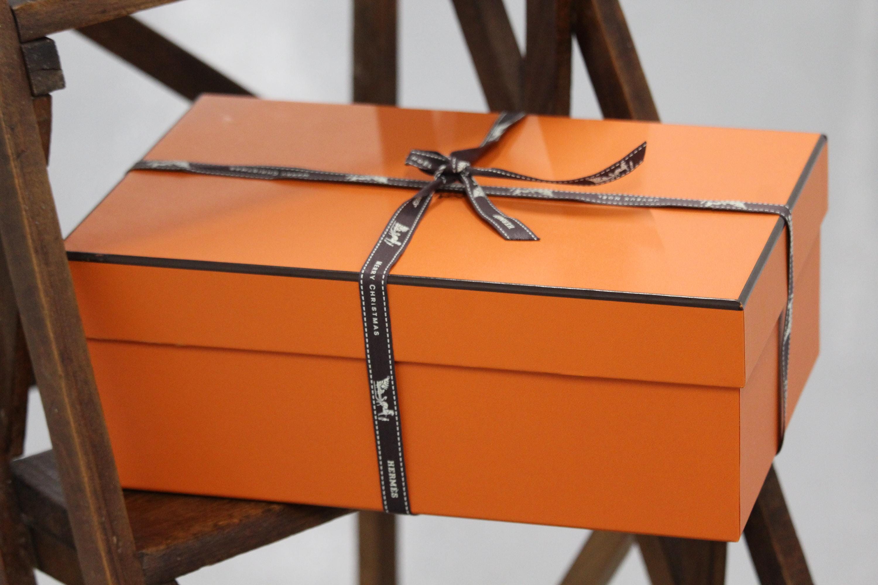 Hermes Box With Ribbon - Etsy Norway