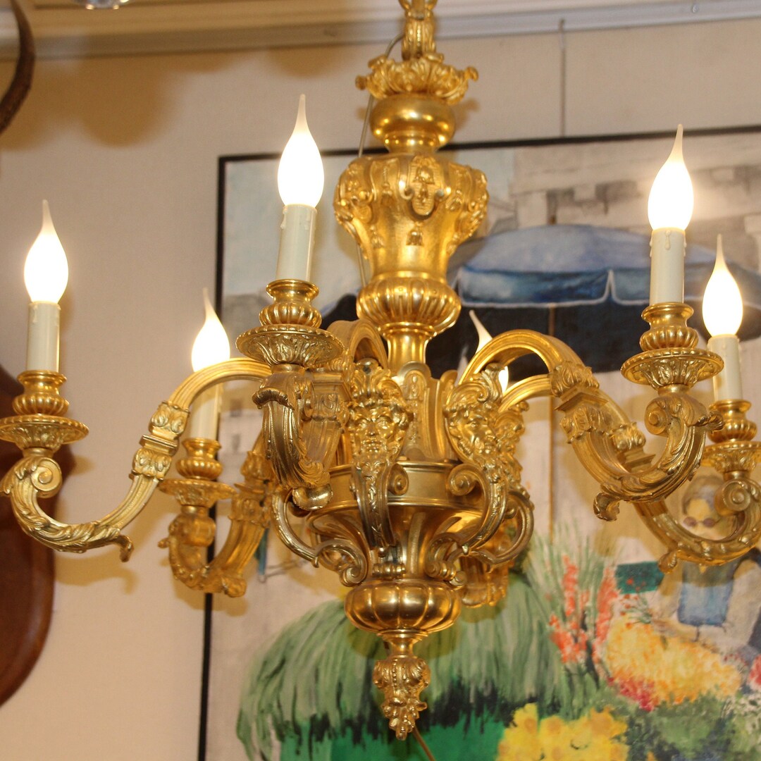 Poitou Gold Chandelier main image 1