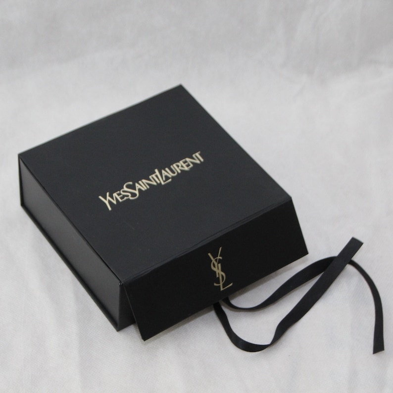 Yves Saint Laurent Gift Box YSL Gift Box Black YSL Box Fashion