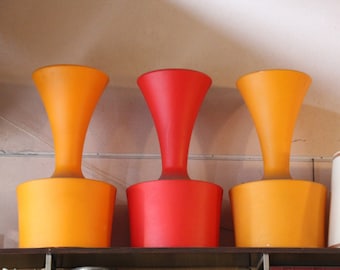Taburete de bar Muebles de cocina y comedor Amarillo Naranja Rojo Diseño minimalista