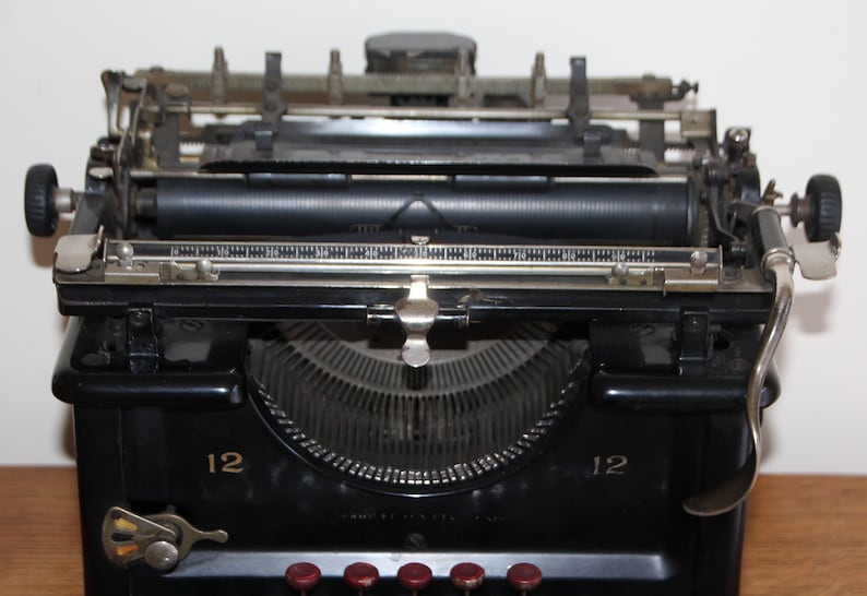 Antique Typewriter Vintage Remington Standard No 12 Typewriter Collectible Manual Typewriter