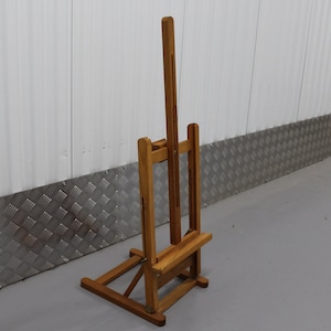 Wood Foldable Artist Country Painting Easel stand Painting display Studio easel Chevalet Drawing Wood easel Portable easel Nature Plein air
