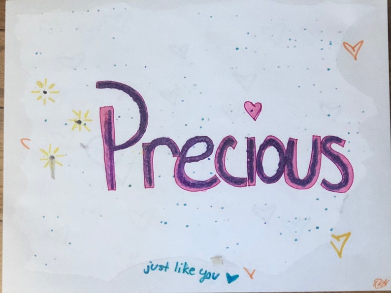 Word Art Precious Etsy