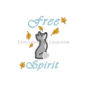 Embroidery Fox &quot;Free Spirit&quot;