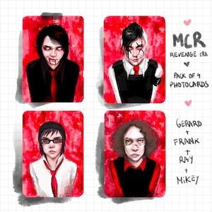 MCR revenge era - PHOTOCARDS