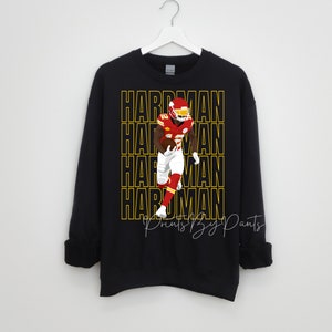 Digital Print- Kansas City-  Chief player #12  - KC - football PNG red, yellow, and white