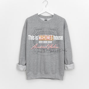 This is MAHOMES house PNG- Chiefs Stadium - Digital Print