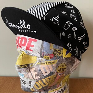 Tranquillo Cycling 'Espresso' Casquette/Cycling Cap image 3