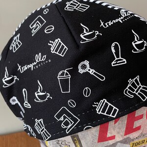 Tranquillo Cycling 'Espresso' Casquette/Cycling Cap image 7