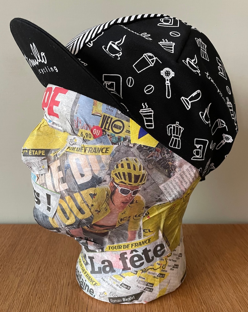 Tranquillo Cycling 'Espresso' Casquette/Cycling Cap image 5