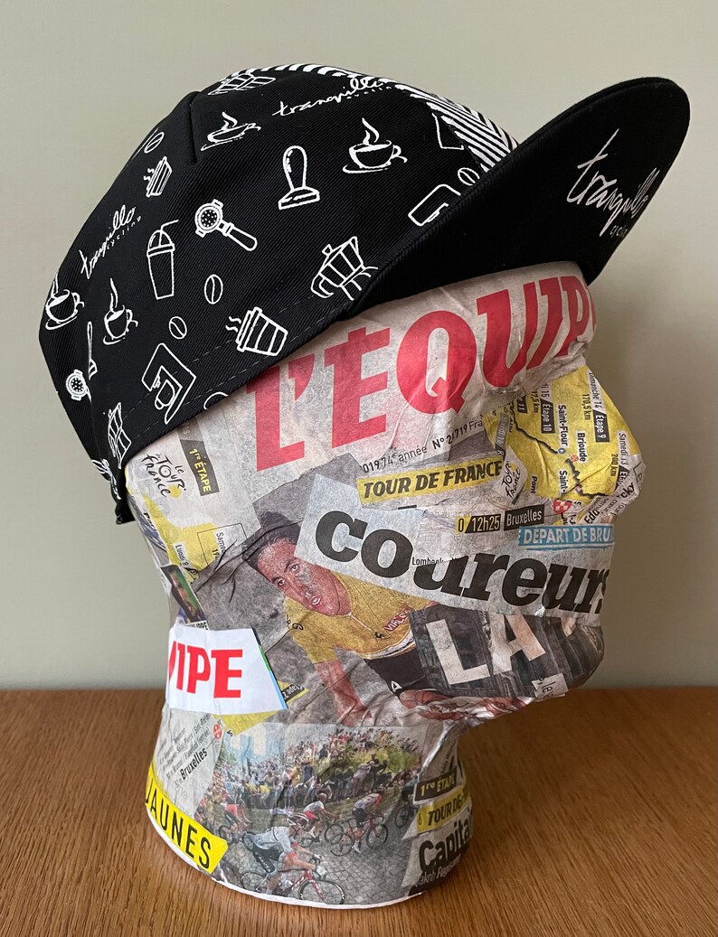 Tranquillo Cycling 'Espresso' Casquette/Cycling Cap image 4