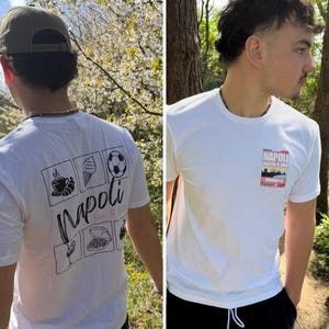 Tranquillo Napoli Giro White Tee