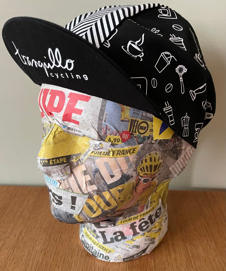 Tranquillo Cycling 'Espresso' Casquette/Cycling Cap image 3