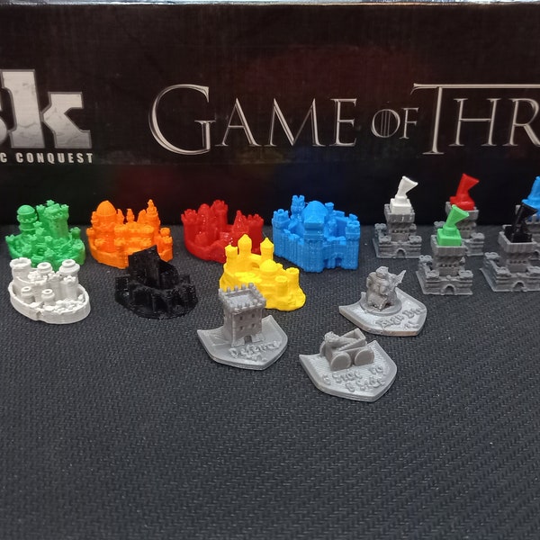 Risk - Game of Thrones Deluxe 3D Token set