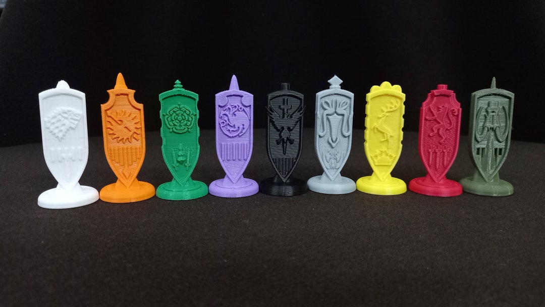 3D Printed Asoiaf Activation Banners Set 6x - Compatible With Most ...