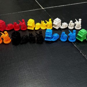GoT board game Army Miniature Units - FDM 3D printed compatible with many medieval board games