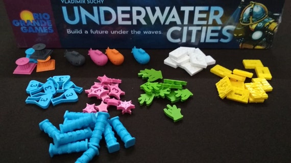  Rio Grande Games Underwater Cities : Toys & Games