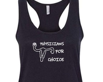 Physicians For Choice Fitted Tank or V neck