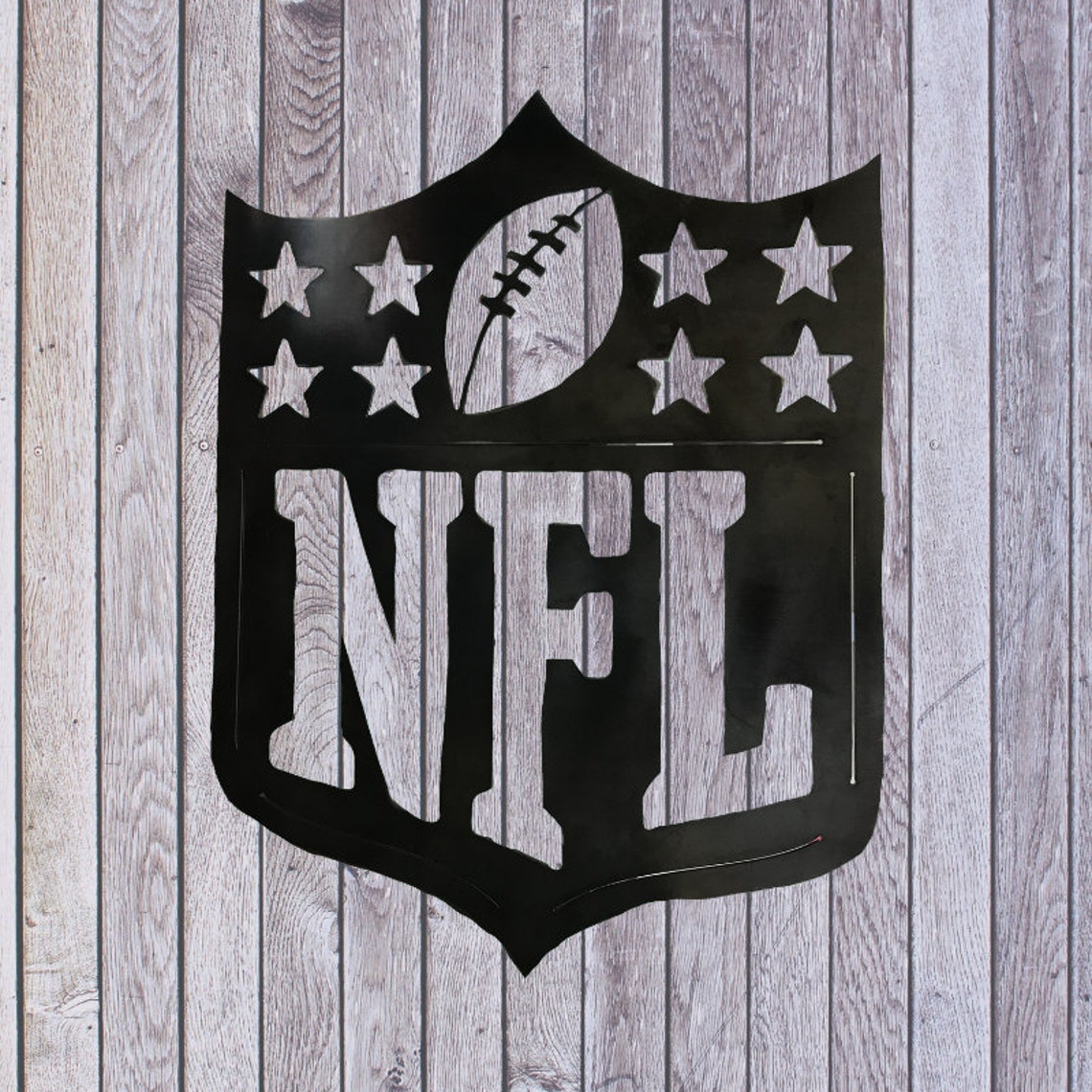 NFL Logo Wall Decor Etsy