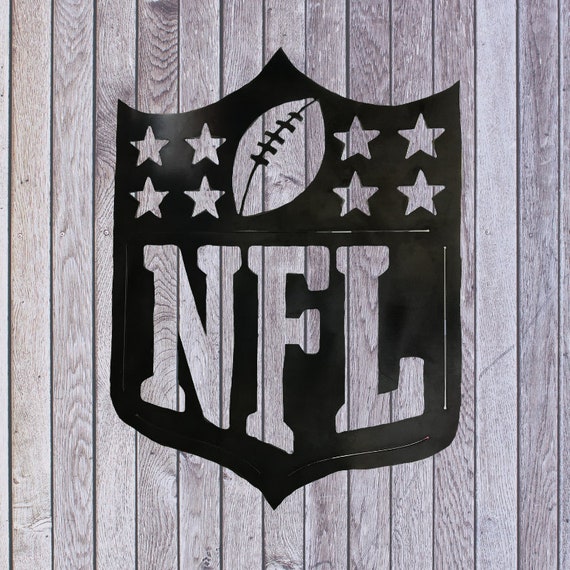 NFL Logo Wall Decor Etsy