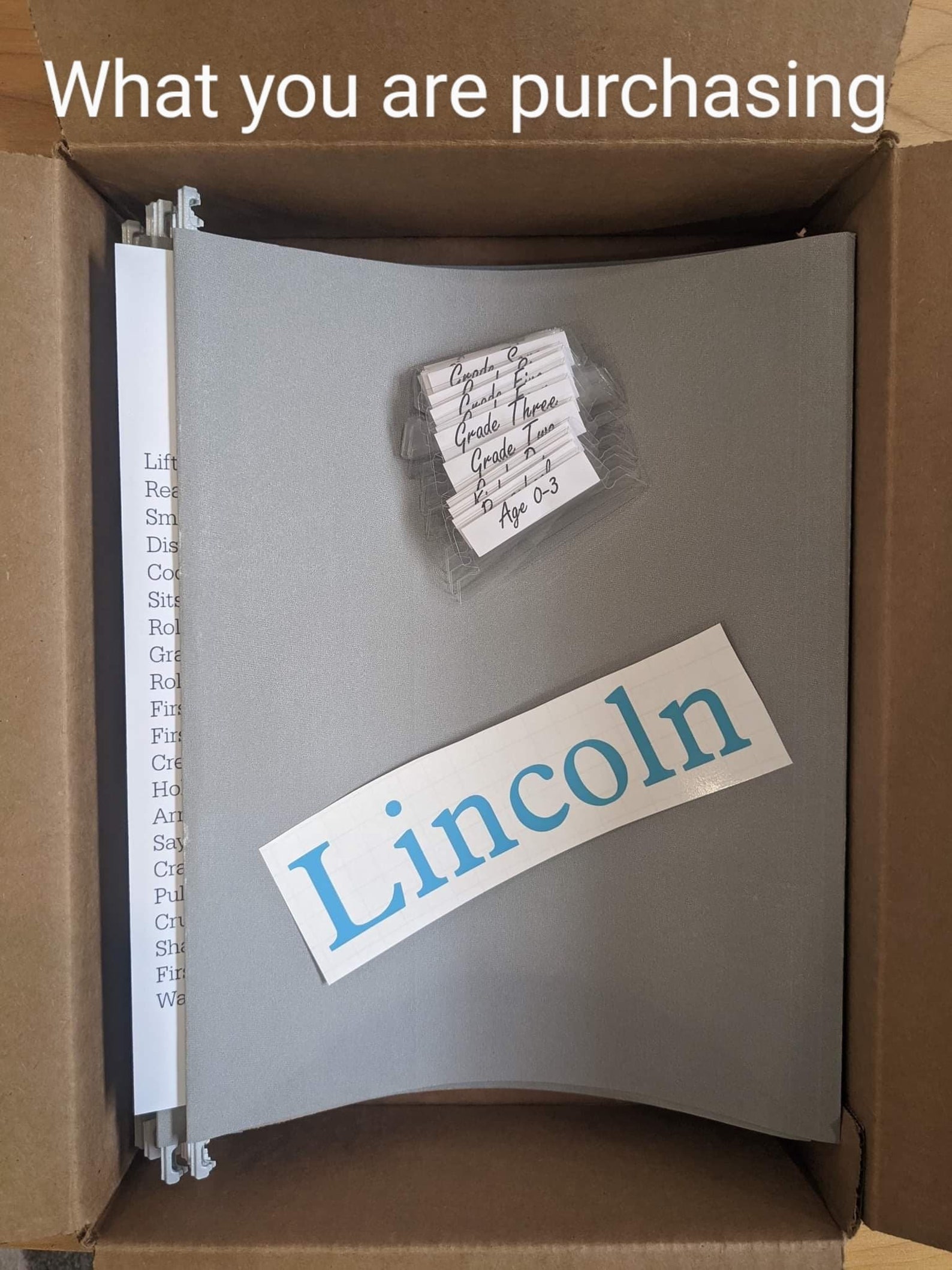 Child Memory Bin Organization and Storage Memory Box for Etsy