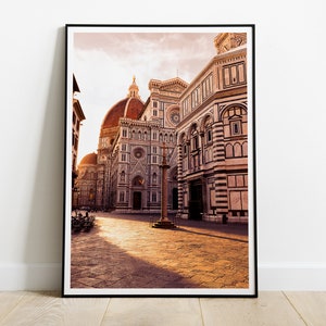 Florence Duomo Print, Firenze poster, Italy, HIGH QUALITY PRINT, Travel Art, Home Decor, Wall Art, Photography Poster