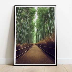 Arashiyama Bamboo Grove Print, Kyoto Japan Poster, Zen Wall Art, Nature Photography, Home Decor, Photography Poster, Tokyo Photography