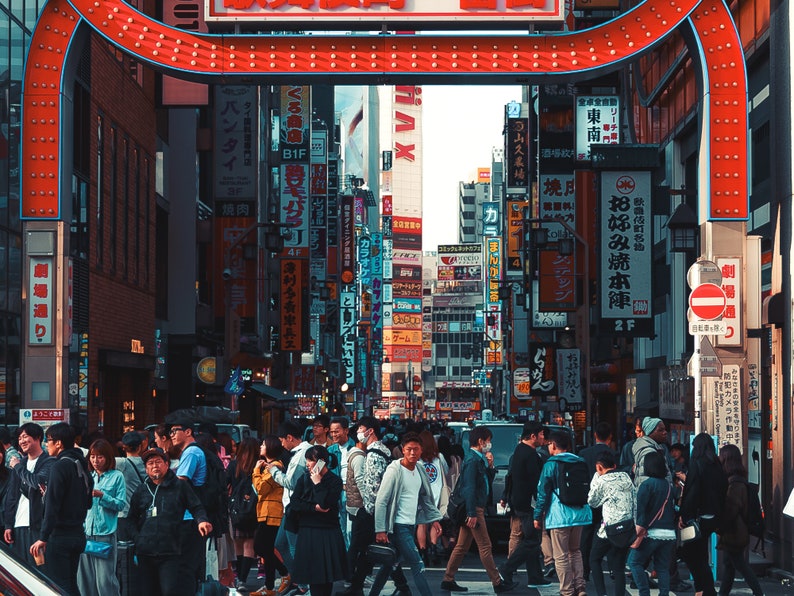 Tokyo Kabukicho street, Japan, Tokyo, Kyoto, Asia, HIGH QUALITY PRINT, Home Decor, Wall Art, Photography Poster image 4