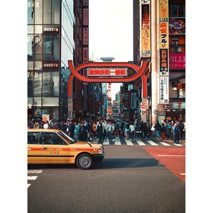 Tokyo Kabukicho street, Japan, Tokyo, Kyoto, Asia, HIGH QUALITY PRINT, Home Decor, Wall Art, Photography Poster image 2
