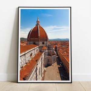 Florence Duomo Print, Firenze poster, Italy, HIGH QUALITY PRINT, Travel Art, Home Decor, Wall Art, Photography Poster