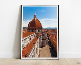 Florence Duomo Print, Firenze poster, Italy, HIGH QUALITY PRINT, Travel Art, Home Decor, Wall Art, Photography Poster
