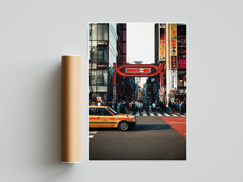 Tokyo Kabukicho street, Japan, Tokyo, Kyoto, Asia, HIGH QUALITY PRINT, Home Decor, Wall Art, Photography Poster image 3